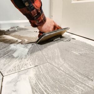 How To Install Durock Cement Board - Making Manzanita