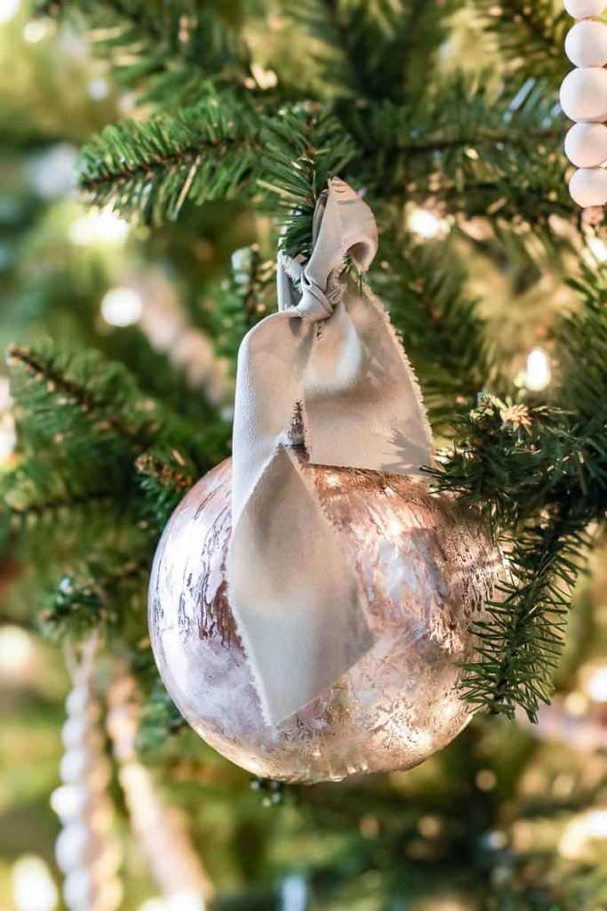 How To Make Easy Faux DIY Mercury Glass Christmas Ornaments - Making  Manzanita