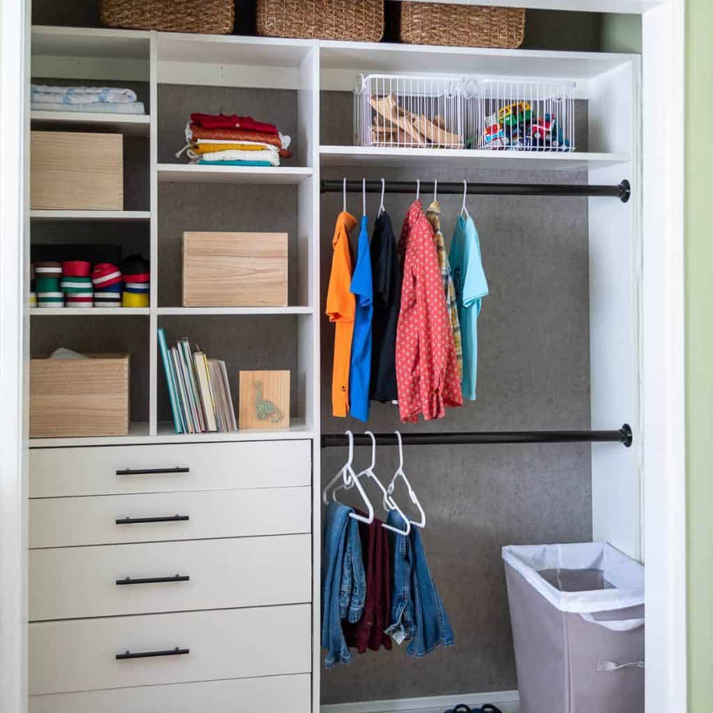 DIY Closet Organizer Ideas to Keep Your Small Space Tidy - Making Manzanita